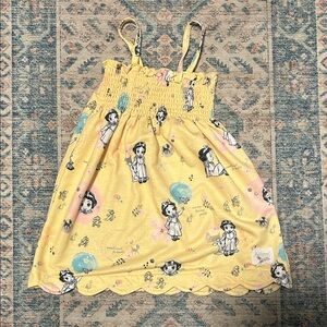 Disney Animations Yellow Snow White PJ Dress